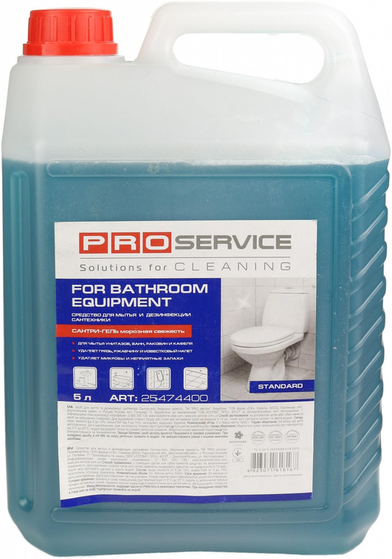 Засіб для чищення ванної кімнати PRO SERVICE , 5 л